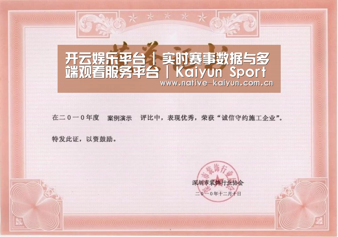 荣誉证书二